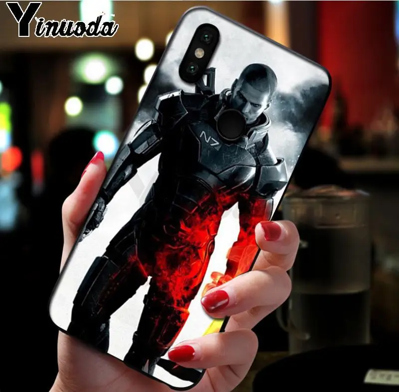 Чехол для телефона N7 Mass Effect xiaomi mi 8 9 9t 10pro A1 A2 redmi 7 8a 9a note5 note7 note8pro 8t note9s 9pro|Бамперы| |