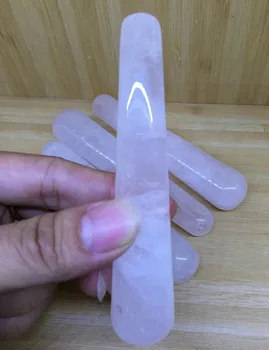 

Meridian Acupoint Dialing pink / Dongling green jade / black bian obsidian stone beauty face body point massage scraping sticks