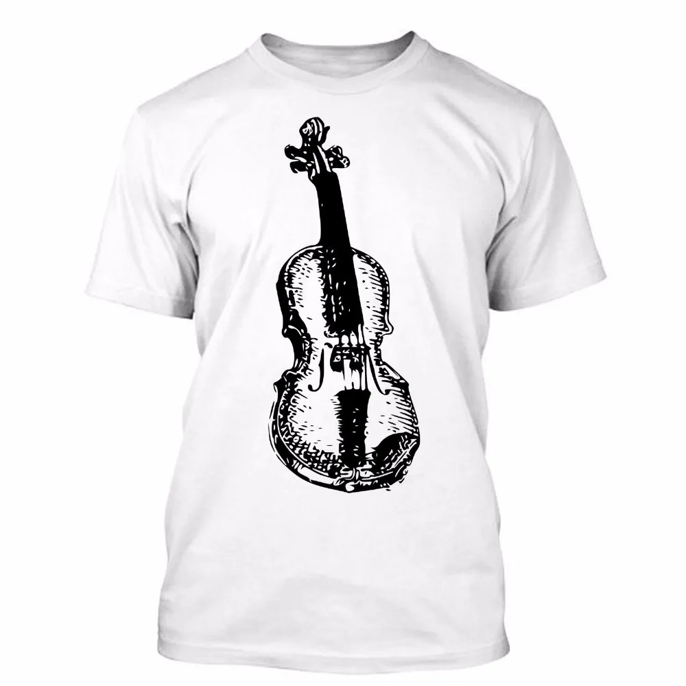 

2019 New 100% Cotton Top Quality Cheap Crew Neck Men's Top Tee Cello I Love Violin Funny Muscle Men's T Shirts