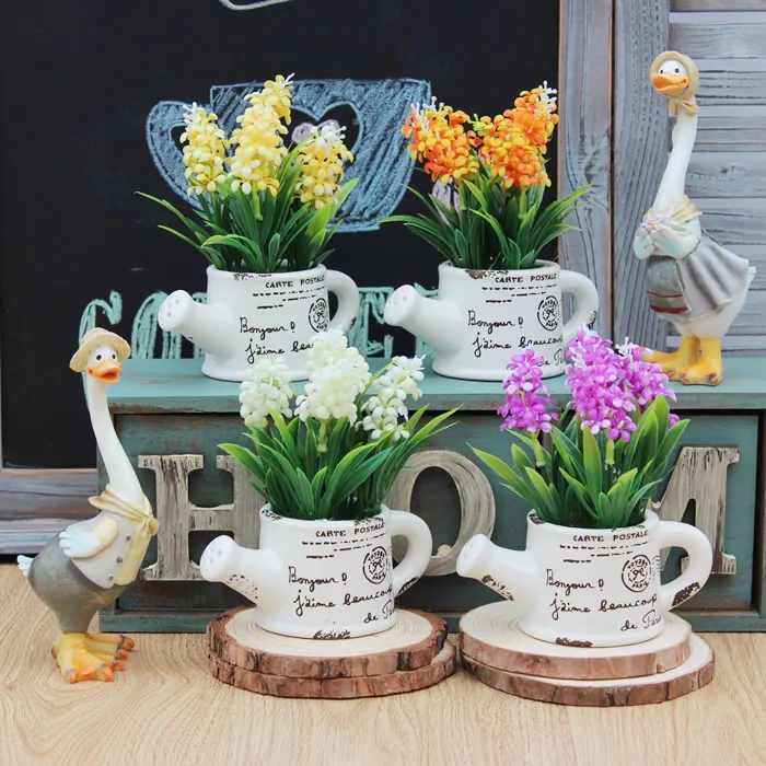 American country retro creative ceramic vase artificial ...