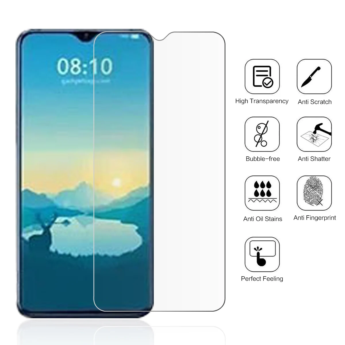 Закаленное стекло для Xiaomi Mi9 Mi8 SE Mi Mix3 Max3 Lite Защитная пленка экрана Redmi 6A 6Pro Note 6 Pro