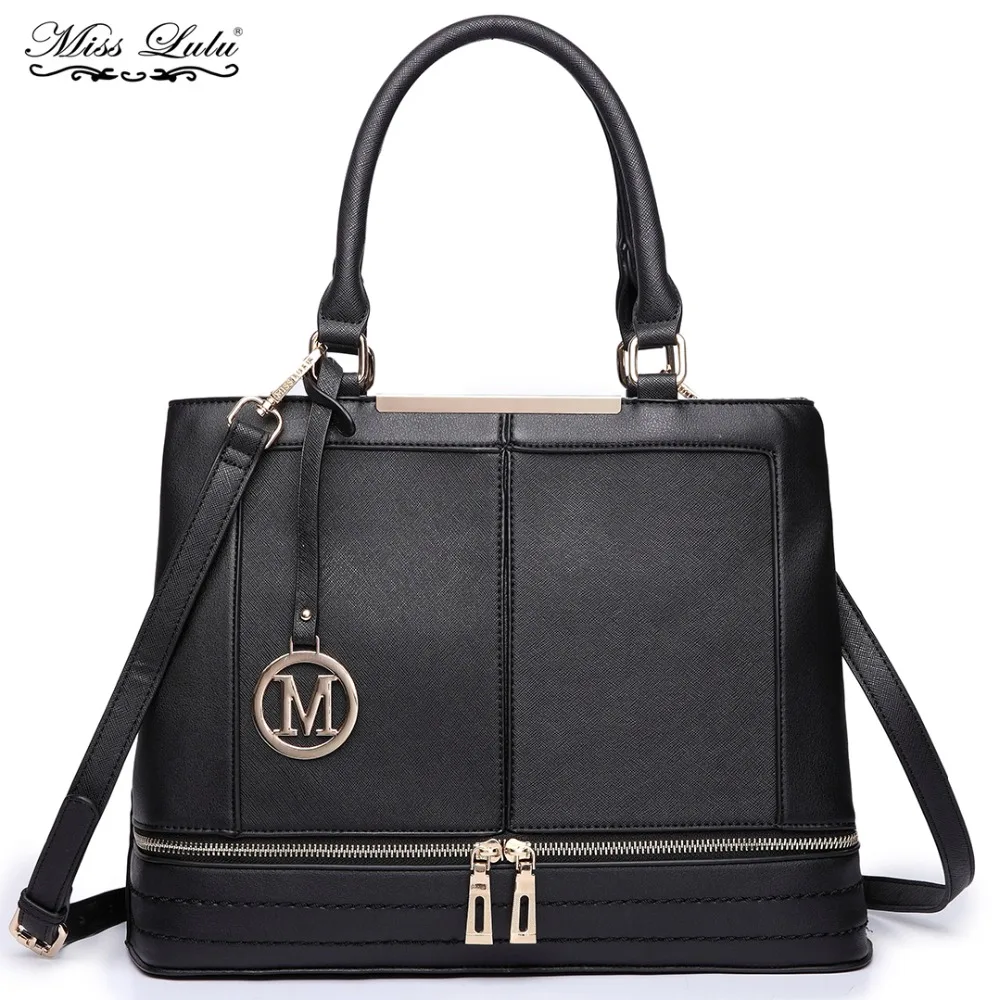 Miss lulu Women Designer Celebrity PU Leather Handbag Large Shoulder