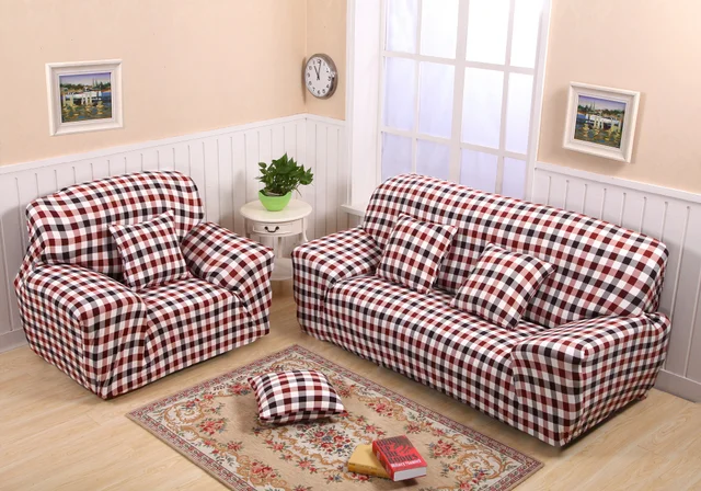 1 2 3 4 Seater Stretch Sofa Cover Shabby Couch Slipcover Protector 1 2 3 4 Seater Stretch Sofa Cover Shabby Couch Slipcover Protector Elastic
