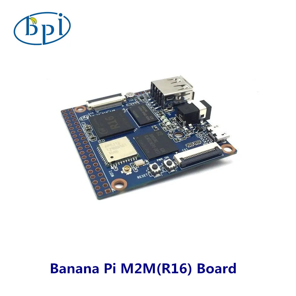 

BPI M2 Magic Allwinner R16 chip design with quad-core A7 SoC and 512MB DDR3 RAM support WiFi (AP6212) & Bluetooth with 8G EMMC