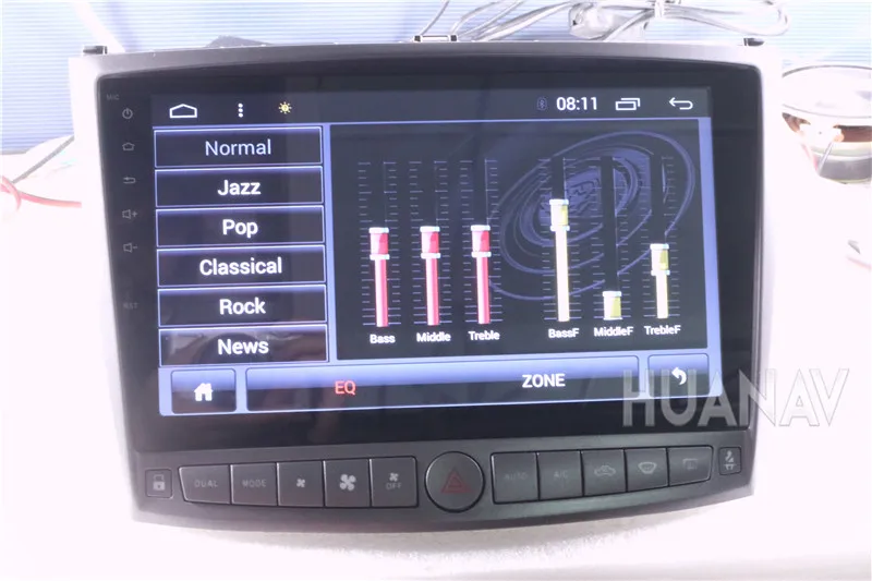 Top 10.2" Big screen Android7.1 Car DVD player GPS navigation for Lexus IS200 IS220 IS250 IS300 2004-2011 car radio Stereo head unit 8