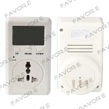 Italy Version digital energy meter, digital energy calculators, Measurement socket