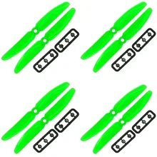 4 Pairs Quadcopter propeller GemFan 5030 5×3 GREEN MultiRotor propeller CW, CCW Mini 250mm