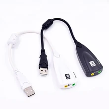 Внешняя USB звуковая карта 7,1 адаптер 5HV2 USB для 3D CH звук антимагнитный Аудио гарнитура микрофон 3,5 мм разъем для ноутбука ПК