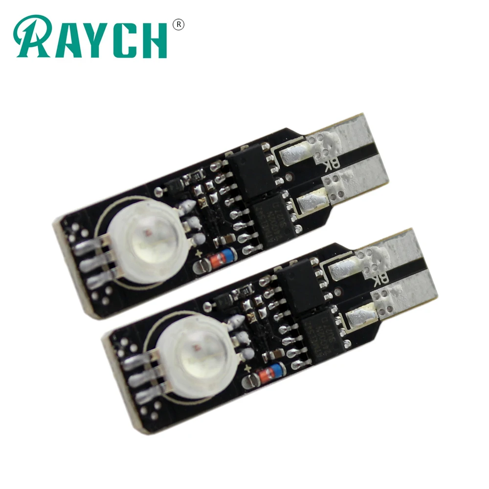 2 предмета/1 комплект 12 V T10 W5W SMD 6Вт авто автомобиль стробоскопический источник