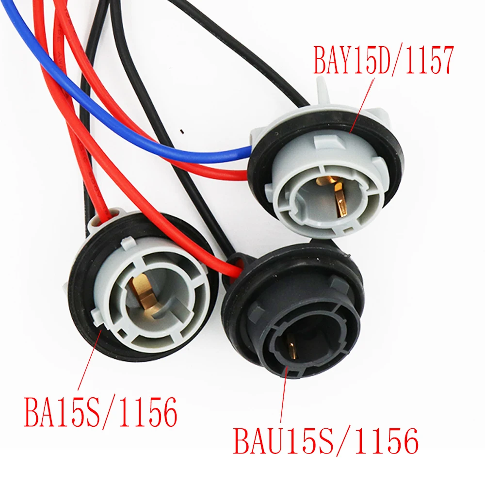 Y 50X 1156 BA15S BAU15S адаптер автомобильная светодиодная лампа Разъем предварительно