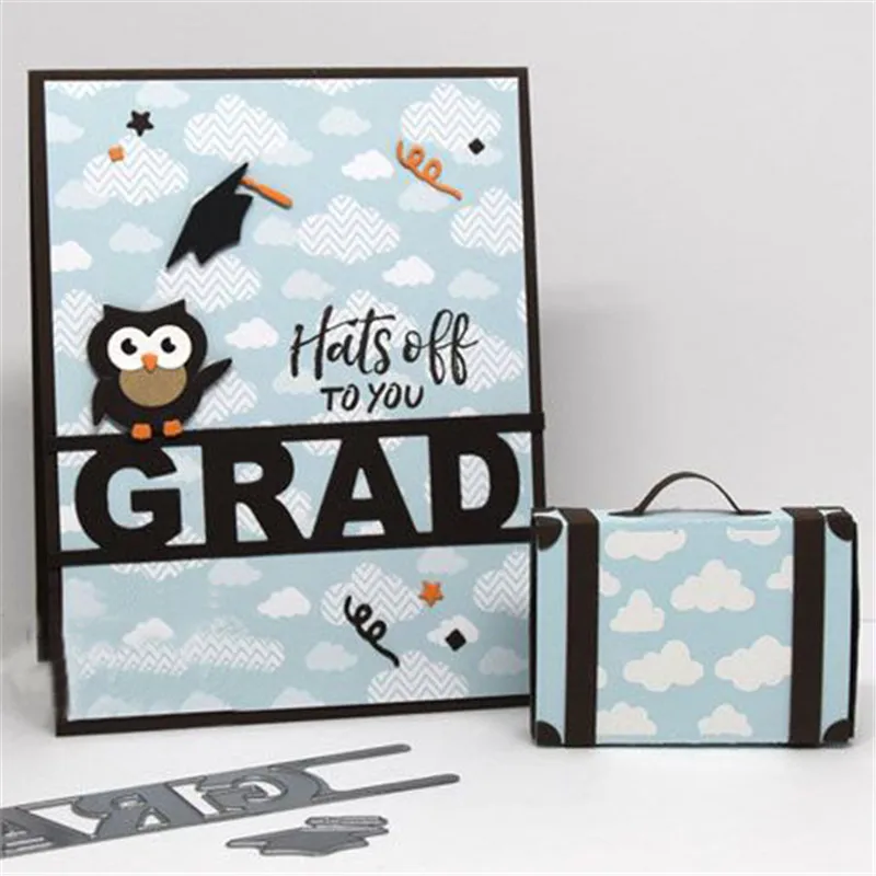 

Eastshape Cuts Graduate Hats Metal Cutting Dies for Scrapbooking Card Album Embossing Crafts Diecut Stencil New Template