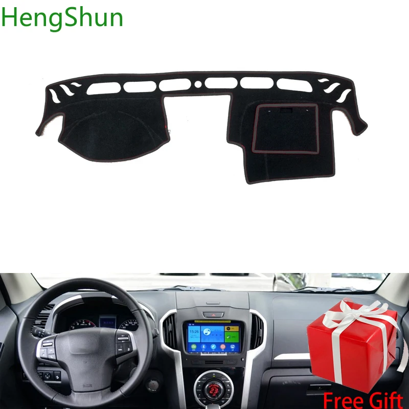 

For Isuzu mu-x D-MAX 2015-2019 Car Styling Dash Mat Dashmat Dashboard Sticker Cover Sun Shade Dash Board Cover Carpet