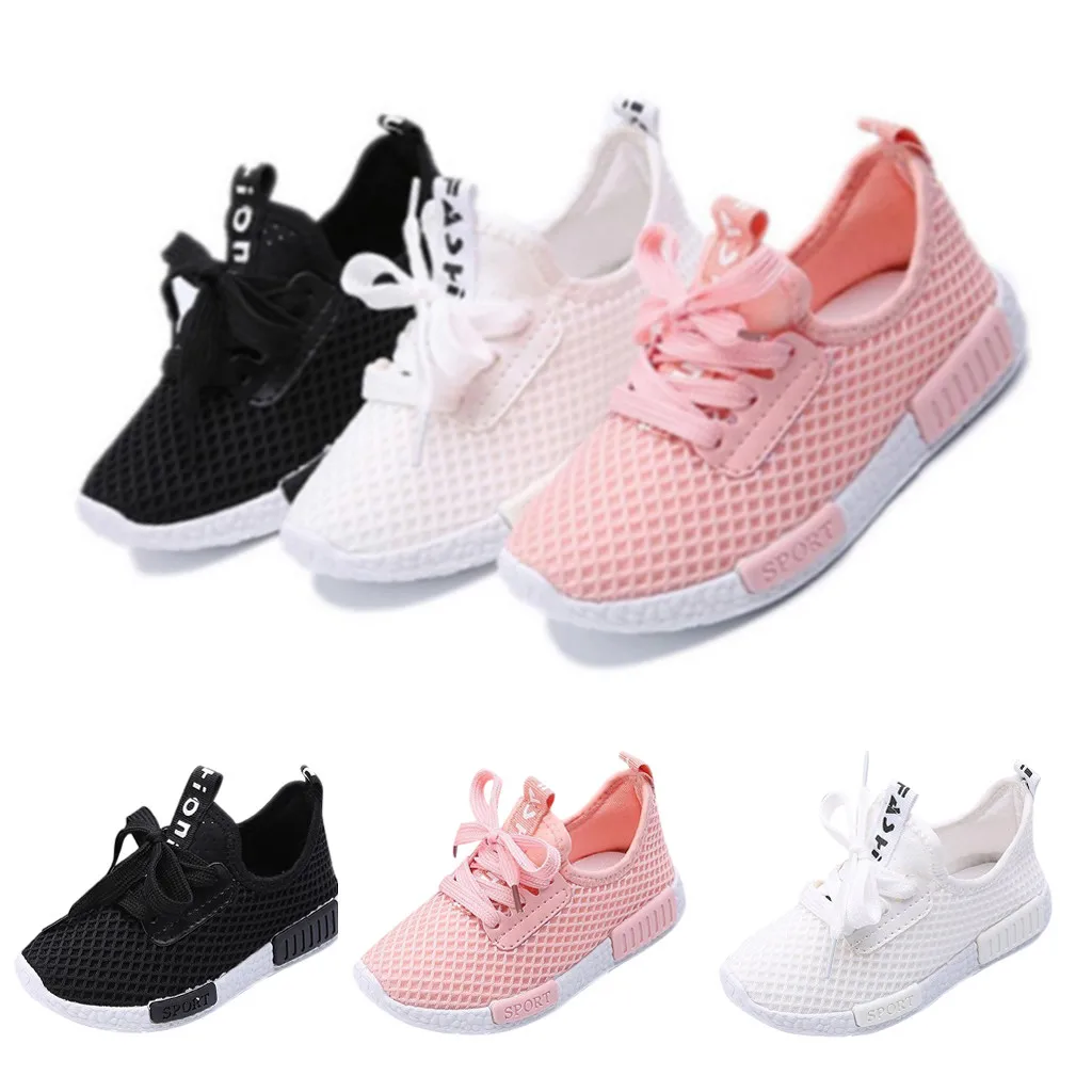

ZHDAOR W#4 2019 NEW Fashion Casual Children Kids Boys Girls Trainers Sneakers Sports Running Shoes Baby Infant Shoes Summer Hot