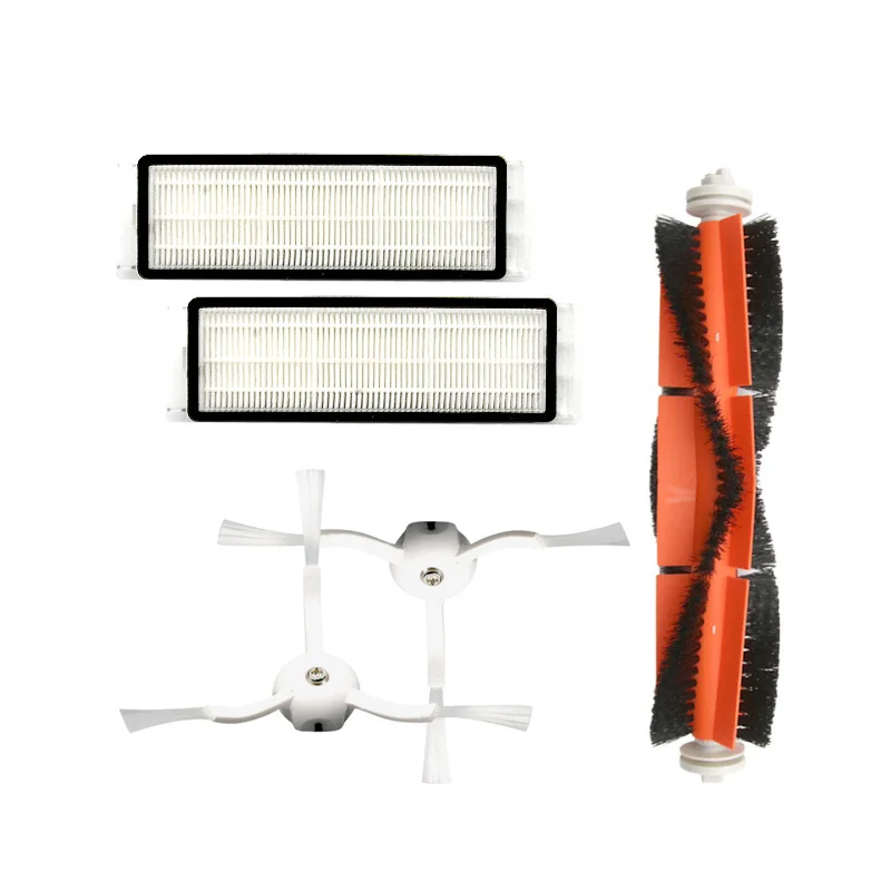 

4PCS filter side Vacuum Cleaner Main Brush High-efficient Cleaning Sweeping Suitable for Xiaomi Mi Robot parts accessories