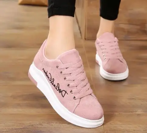 

2019 Fashion Women Vulcanize Shoes Casual Shoes Woman Platform Ladies Shoes Sneakers Zapatos Tenis Feminino Q52