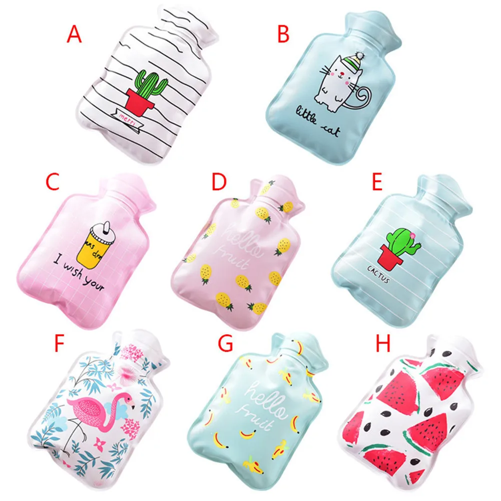 8 Colors Cute Household Warm Items Guatero Safe And Reliable High-quality Washable Hot Water Bottle Bag Wholesale Drop Shipping