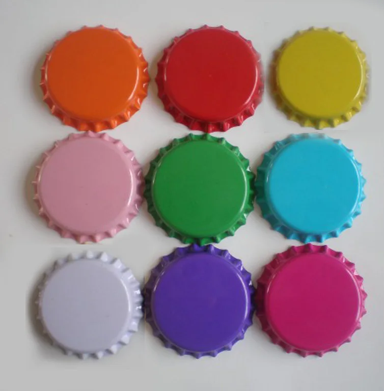Free Shipping Crown Cap Tinplate Bottle Caps For Jewelry Metal 