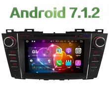 Quad Core 2GB RAM 16GB ROM 8″ Android 7.1.2 Car Multimedia Stereo radio player for Mazda 5 Premacy 2009-2012 Support Bose SWC