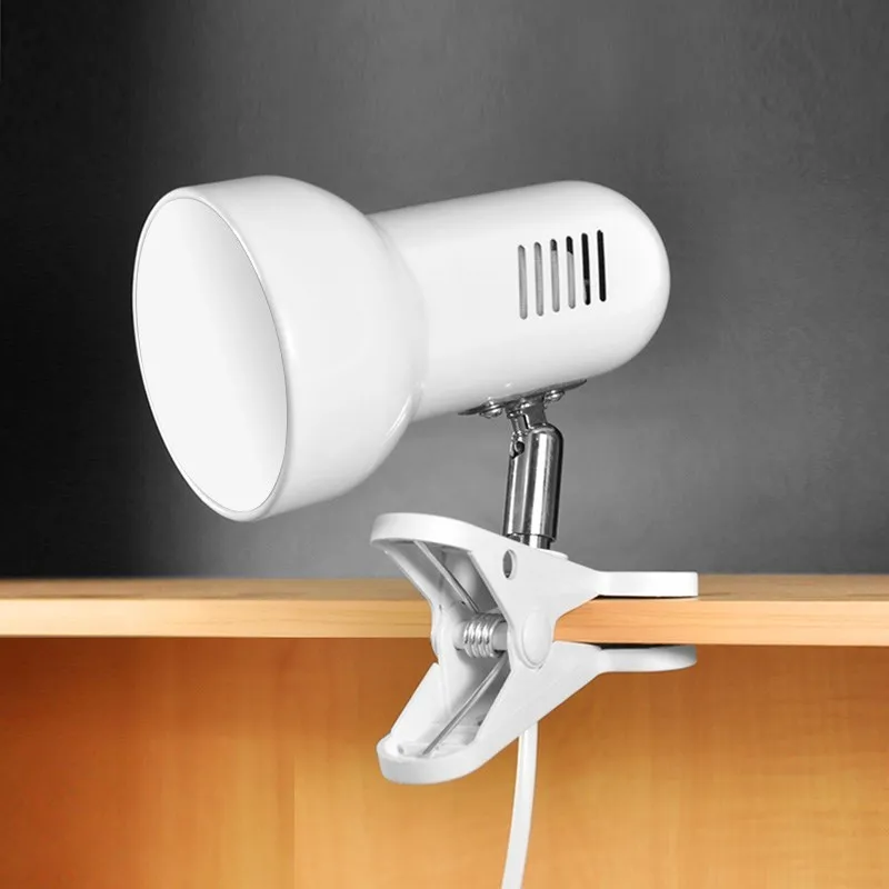 

2018 Top selling Led Desk lamp 5W white and black table lamp with Clip Bed Reading book Light LED Desk light for home