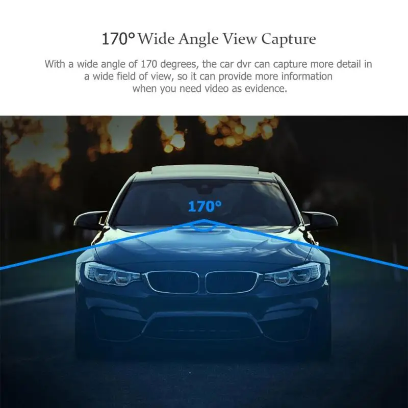 12V/24V Auto Car Universal DVR 7 inch Car Truck Bus Touch Screen Dashcam Car Camera Full 1080p Dual Lens Dash Cam Driving Mirror