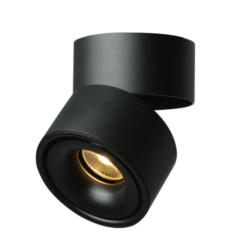 GentelWay потолочные прожекторы 5 Вт 12 Вт 7 Вт Светодиодный светильник поворотный трек лампа AC85-265V для кабинета для прилавка витрина