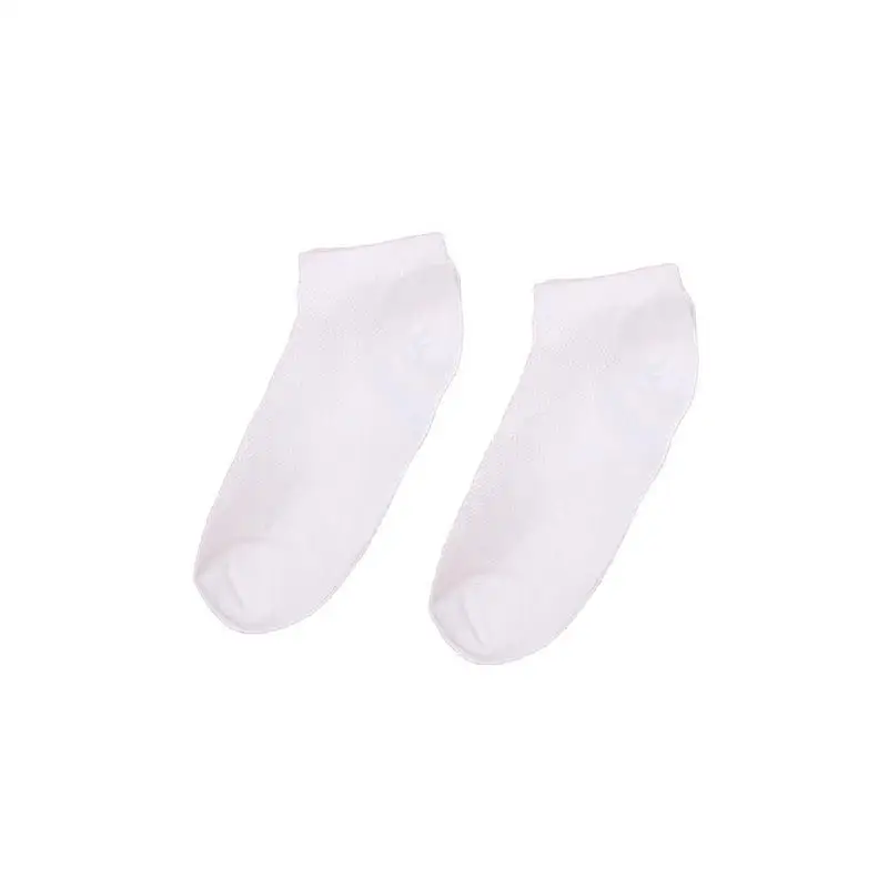 Professional Sports Socks Unisex Fitness Boat Socks Coolmax Anti Slip Socks Sport Mesh Sports Socks For Men Woman - Цвет: White