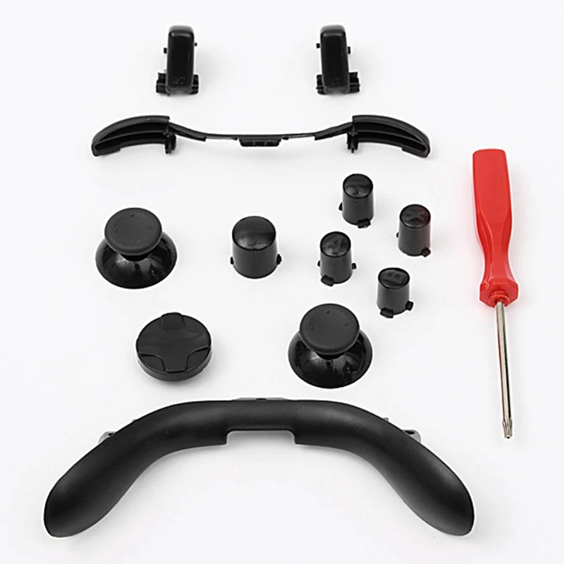 

Hot Selling New High Quality 1 Set LB RB LT RT ABXY Triggers Bullet Buttons Mod Kit +Screwdriver for XBOX 360 Controller