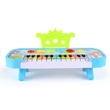 Детские развивающие электронные пианино, детские игрушки, детская клавиатура для мальчиков и девочек, детская музыка, 24 клавиши, подарок, пластик, Новинка