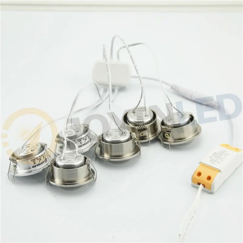 JOYIN светодиодный 6*3 W 18 W COB светодиодный точечные потолочные светильники встраиваемые маленький светодиодный прожекторный шкаф свет DC12/AC220V