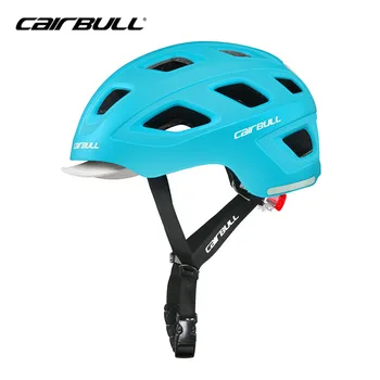 

CAIRBULL Aero Bicycle Helmet for Men City Cycling Equipment Casco Road Bike Helmet with Rear LED Warning Light 18 Air Vents