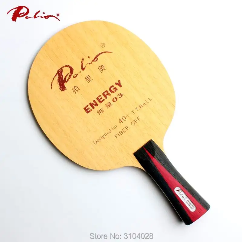 Palio официальная энергия 03 Настольный теннис лезвие специально для 40 + новый материал Настольный теннис ракетка игра петля и быстрая атака 9ply