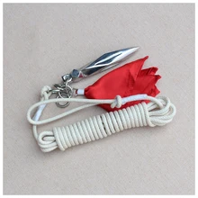 Kung Fu Weapons Stainless Steel Rope Dart Traditional Martial Arts Equipment with 4 M Rope stainless steel telescopic sword performance sword kung fu swords taiji martial art martial arts training telescopic sword