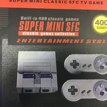 Ретро Мини Семья ТВ игровой консоли 8 бит ТВ игровых консолей построен в 400 классические игры Поддержка PAL и NTSC