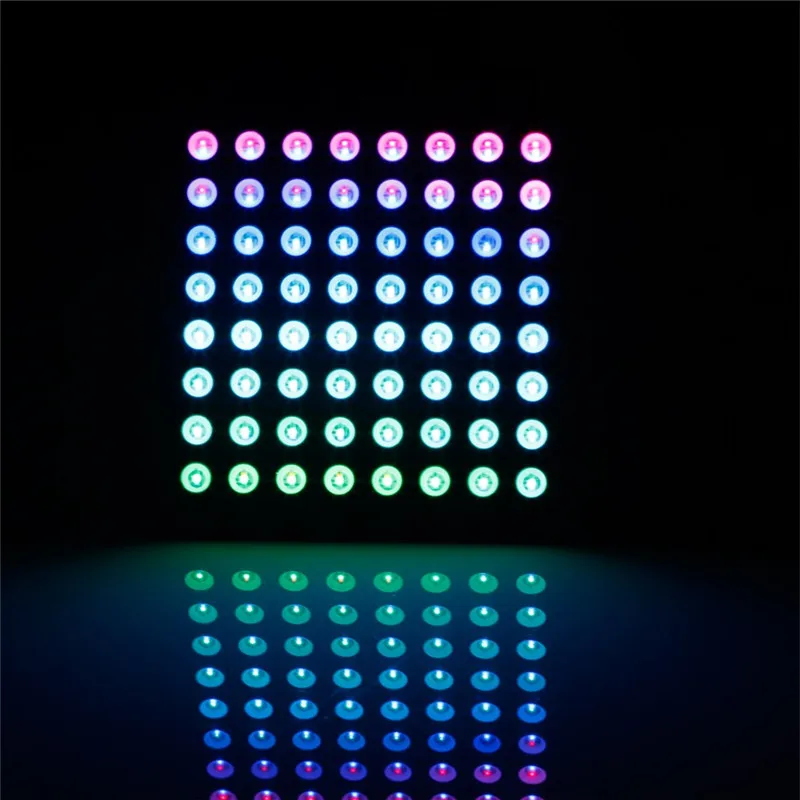 Sunfower 8x8 полноцветный RGB светодиодный матричный драйвер щит+ RGB матричный экран для Arduino