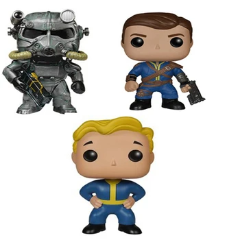 

The Fallout VaultBoy Fall out Vault LONE WANDERER Figure Toy Doll Kids Christmas Gift no box