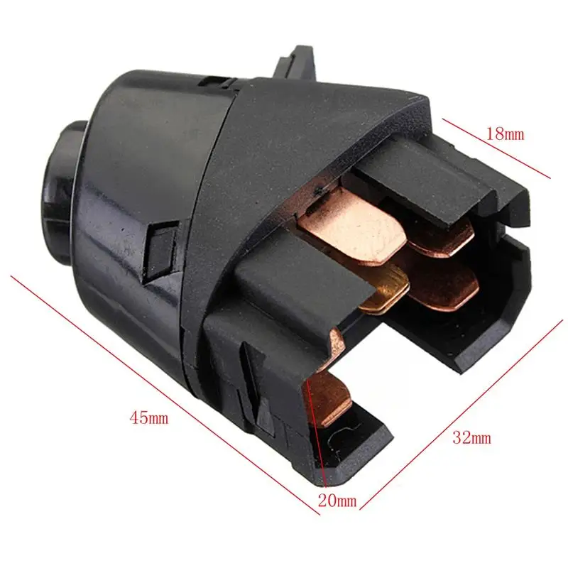 1 шт. Универсальный черный переключатель стартера зажигания для 1990-2003/VW/Golf T4 транспортер/Фургон/кемпер