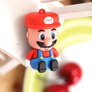 Горячая продажа мультфильм Супер Марио USB флэш накопитель 8 ГБ 32 64 Гб карта памяти