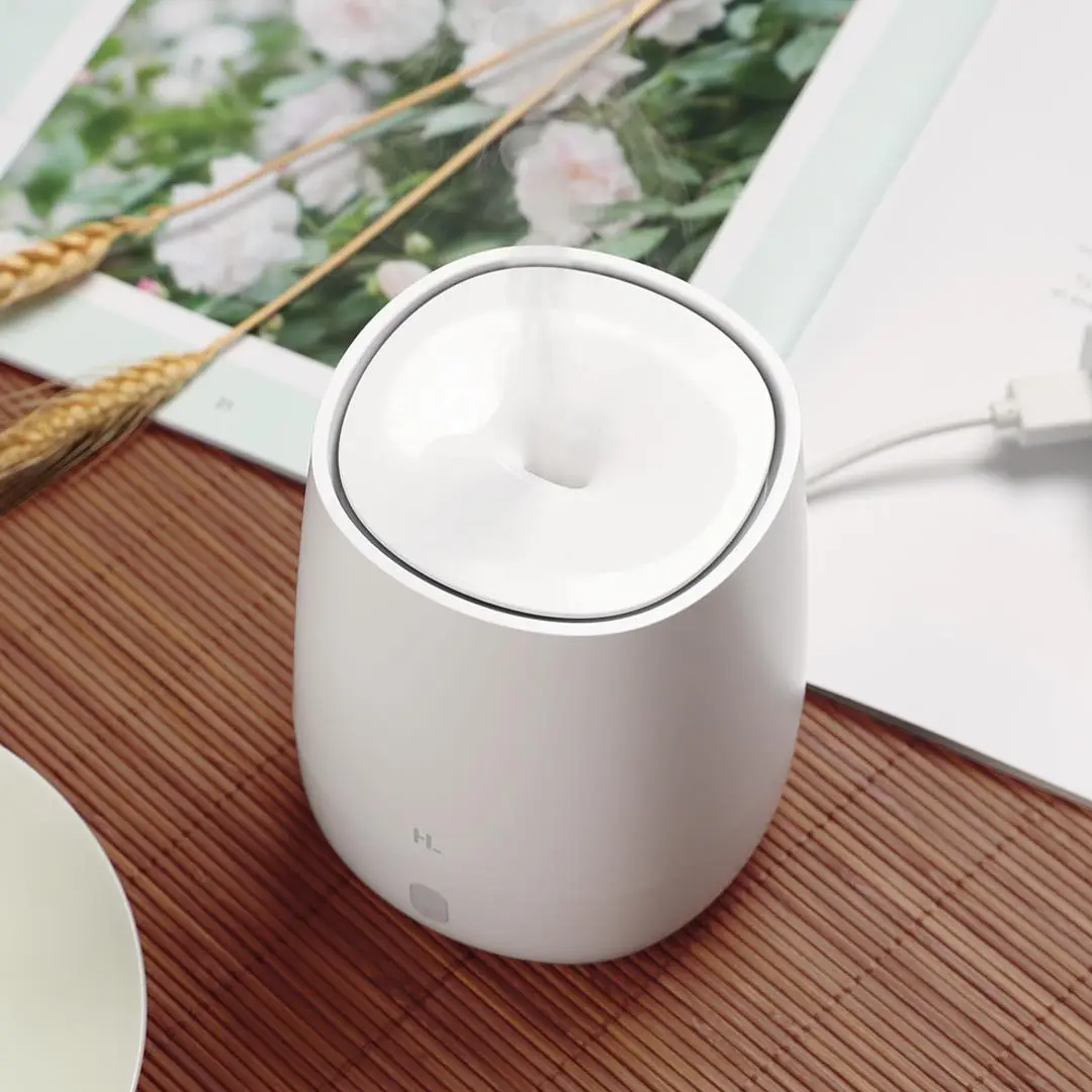 

Xiaomi Mijia Youpin HL Portable USB Mini Air Aromatherapy Diffuser Humidifier Quiet Aroma Mist Maker 7 Light Color Home Office