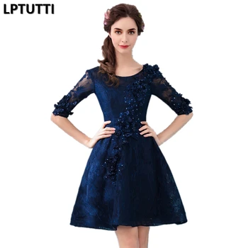 

LPTUTTI Appliques Beading New Sexy Woman Social Festive Elegant Formal Prom Party Gowns Fancy Short Luxury Cocktail Dresses