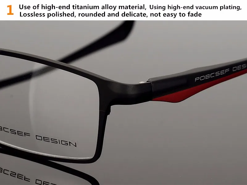 Брендовые титановые металлические оправы для очков, мужские TR90 оптические очки для близорукости, очки для компьютерного ботана, оправа для очков monturas de gafas