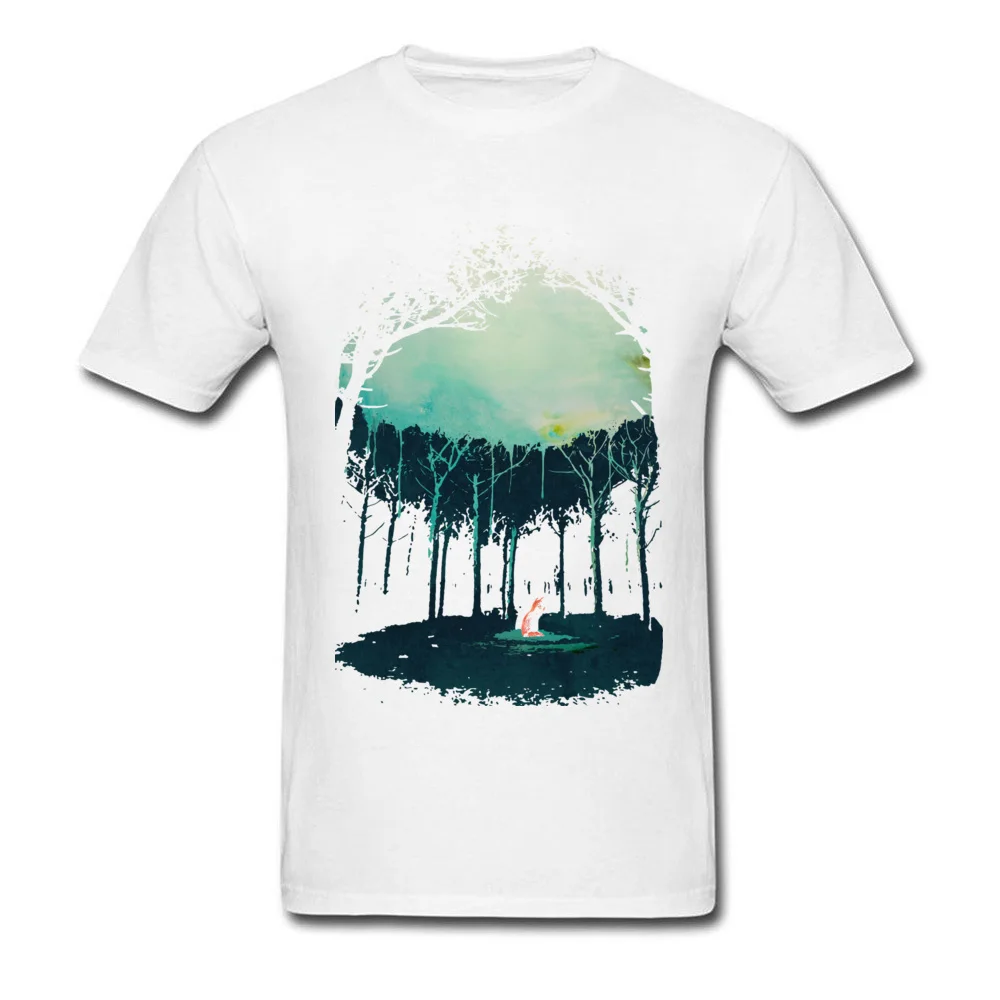 Deep in the forest_white