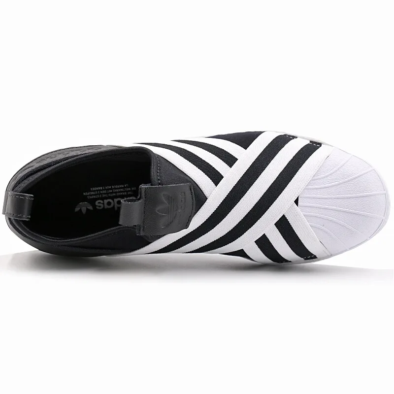 Новинка оригинальные Слипоны Adidas Originals SUPERSTAR W женские кроссовки для