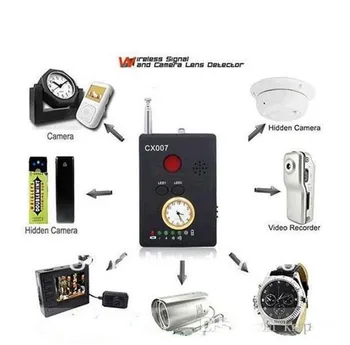 

camera hidden Finder Anti Spy Bug Detector CX007 Mini Wireless Signal GSM GPS Device privacy blocker radio scanner rf spyfinder