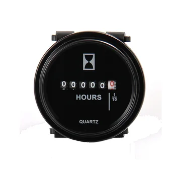 

Snap in HOUR METER counter timer for tractor truck Trencher turf rakes chiper trimer farm machine lawn mower DC 8-80V Power