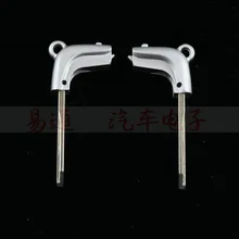 Замена ключа смарт-карты пустой вставной ключ для BYD F0 G3 L3 S6 M6 аварийный смарт запасной ключ [2 шт]