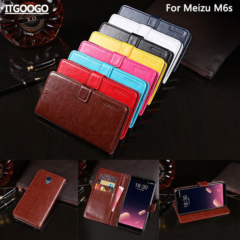 Case For Meizu M6s Flip Case Cover 5.7 High Quality Leather Case For Meilan S6 Cover Capa Phone bag Wallet Case Case For Meizu M6s Flip Case Cover 5.7 High Quality Leather Case For Meilan S6 Cover Capa Phone bag Wallet Case