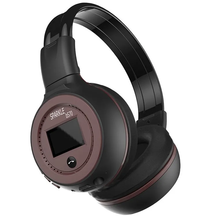 Headphones Zealot B570 Wireless Stereo HiFi Over-Ear Foldable Headset With Microphone Support TF Card Play FM Radio (22)