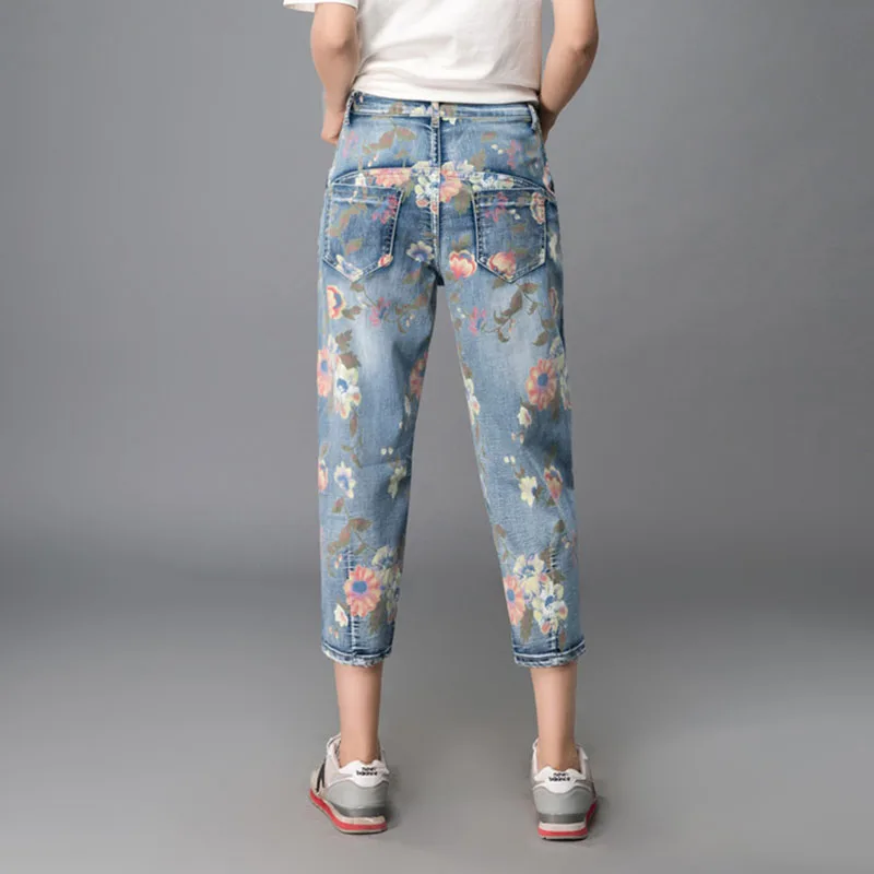Carousel Image 4 Embroidered mom jeans, Embroidered jeans, Women jeans