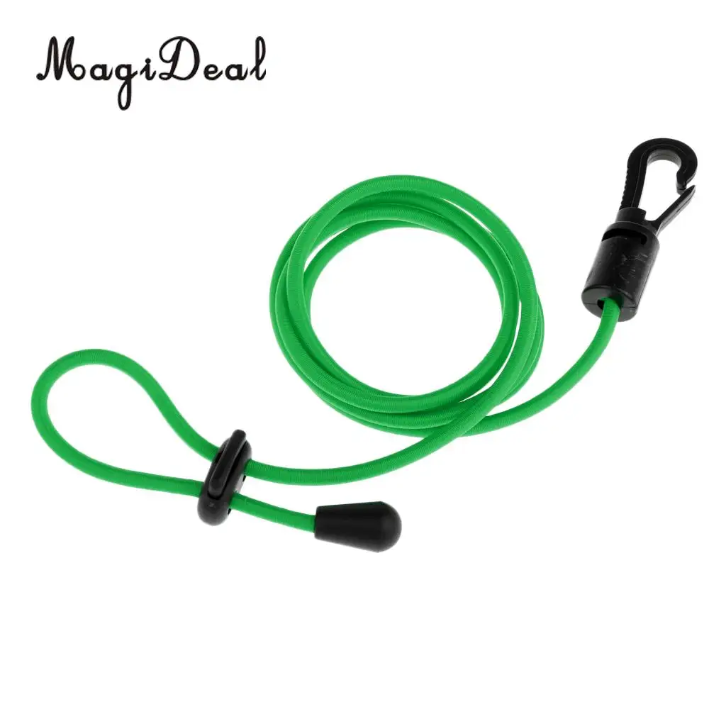 Perfeclan Elastic Safety Kayak Boat Paddle Leash Fishing Rod Cord Bungee Rope for Diving Fishing Boat Sailing Equipment