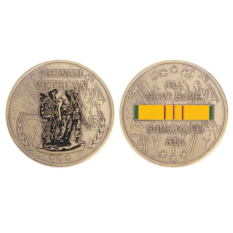 Вьетнамская война Ветеран Памятная коллекция монет искусство подарки сувенир Nov-6A